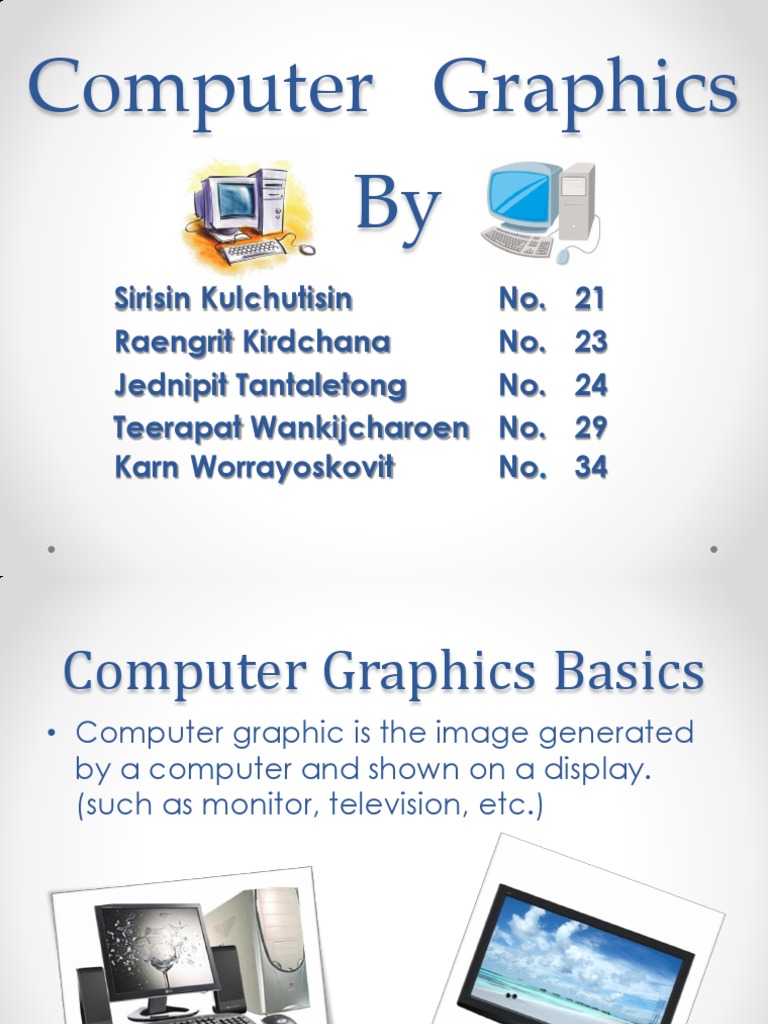 Cs6504 Computer Graphics Ppt / PPT - Computer Graphics Introduction ...