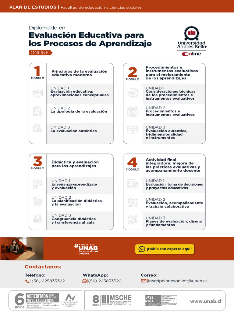 Diplomado en Evaluación Educativa | PDF | Evaluación | Aprendizaje