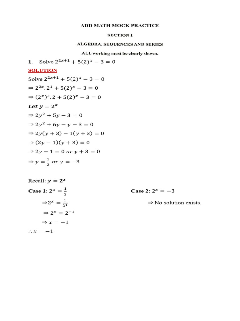 Math Mock Practice Solutions Guide | PDF | Circle | Mathematics