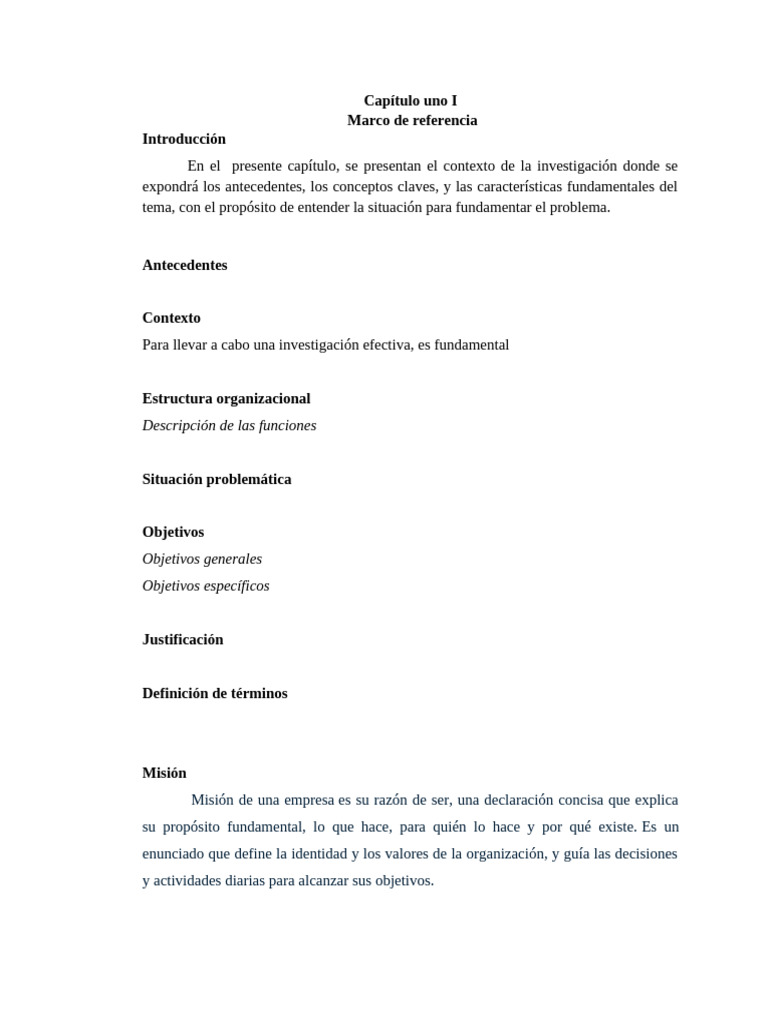 Marco de Referencia en Investigación | PDF | Conocimiento