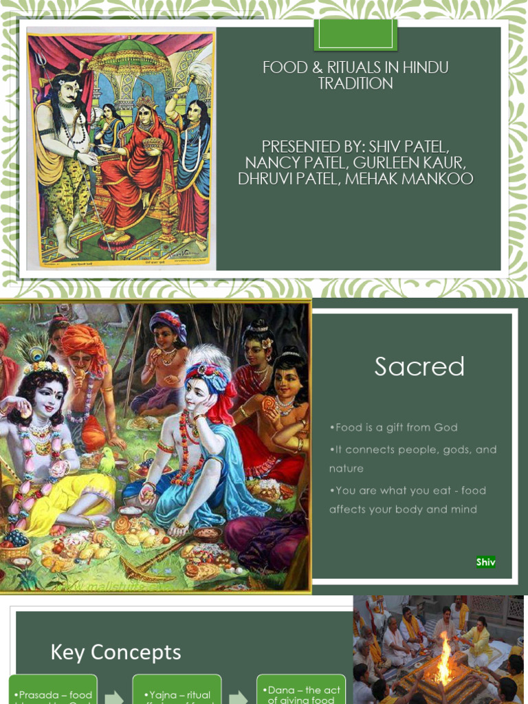 Hindu Food Rituals and Ethics Explained | PDF | Vegetarianism | Indian ...