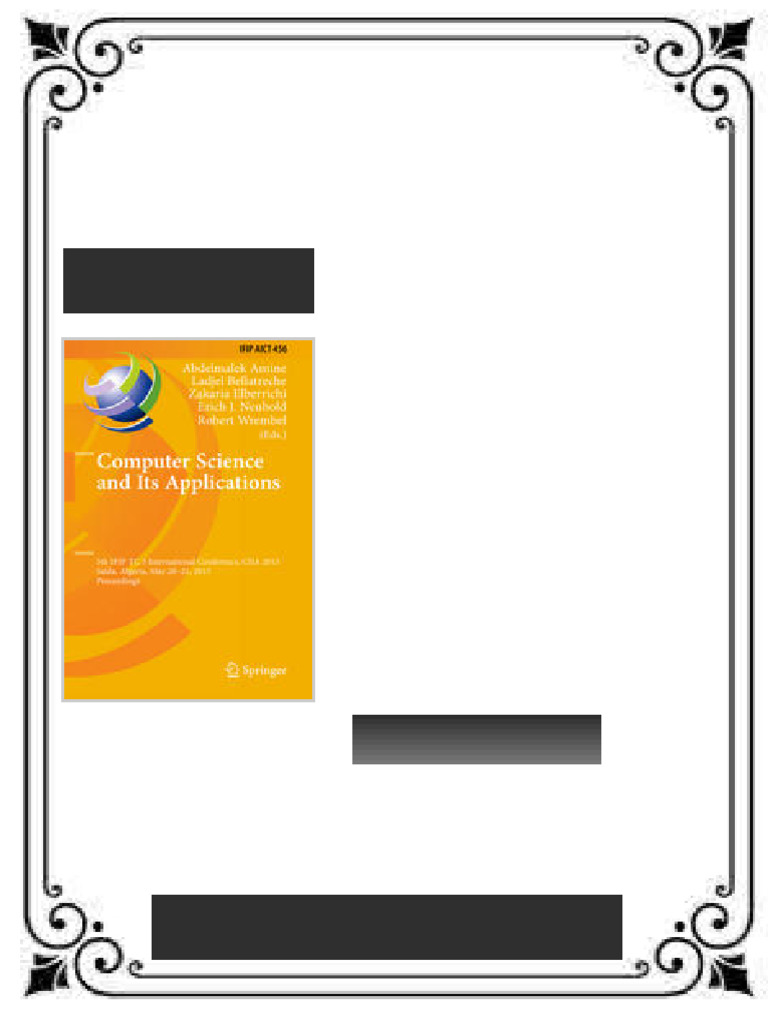Computer Science and Its Applications 5th IFIP TC 5 International ...