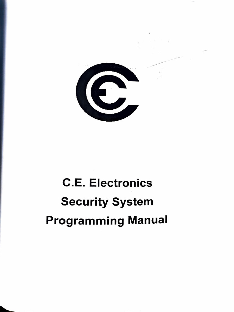 Security System Keypad Programming Guide | PDF | Bracket | Computing