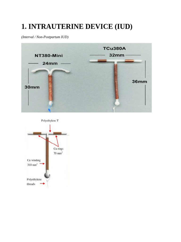 IUD-FINAL | PDF | Uterus | Postpartum Period