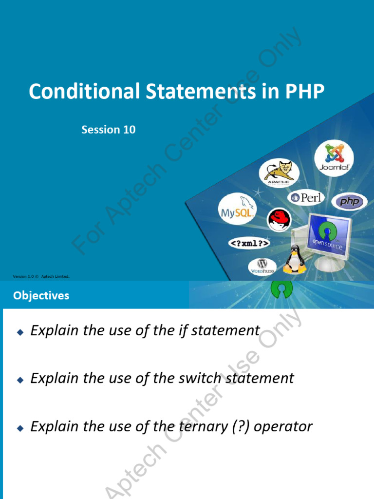 PHP Conditional Statements Explained | PDF | Php | Control Flow