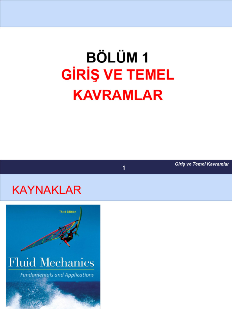 01 Giris Ve Temel Kavramlar | PDF