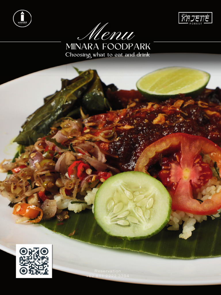 Minara Foodpark Menu Highlights | PDF | Indonesian Cuisine | Asian Cuisine