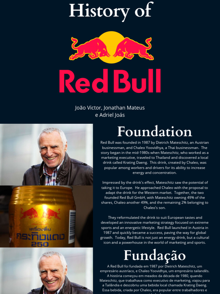 História e Impacto da Red Bull | PDF | Esportes
