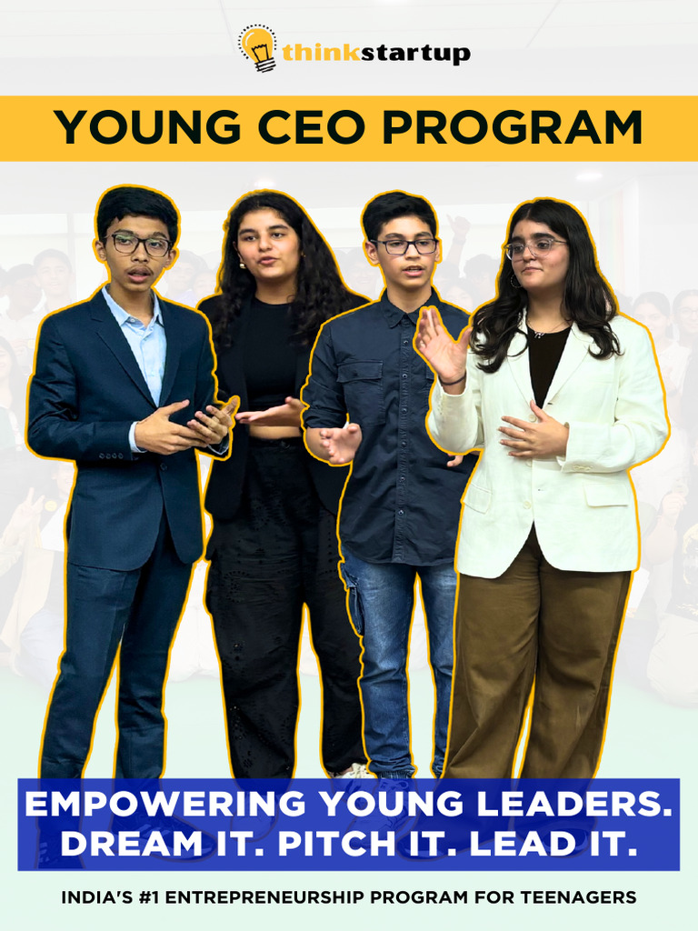 Young Ceo Program Official Brochure (1) (1) | PDF | Entrepreneurship ...
