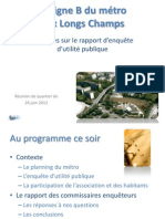 Présentation Succinte Du Rapport EUP