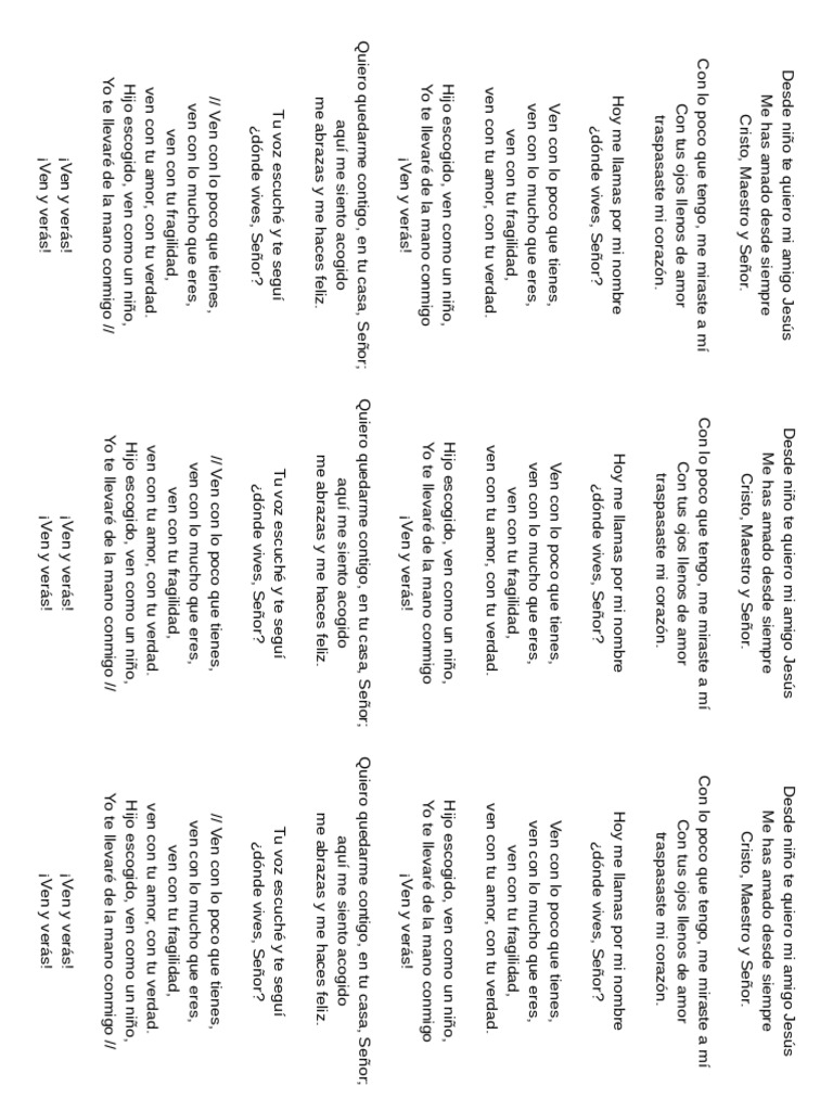 cancion | PDF