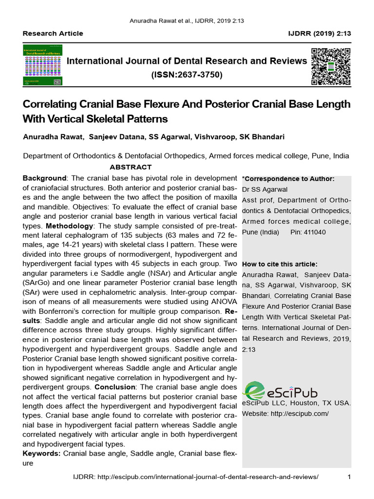 21 Cranial Base Flex Ure | PDF