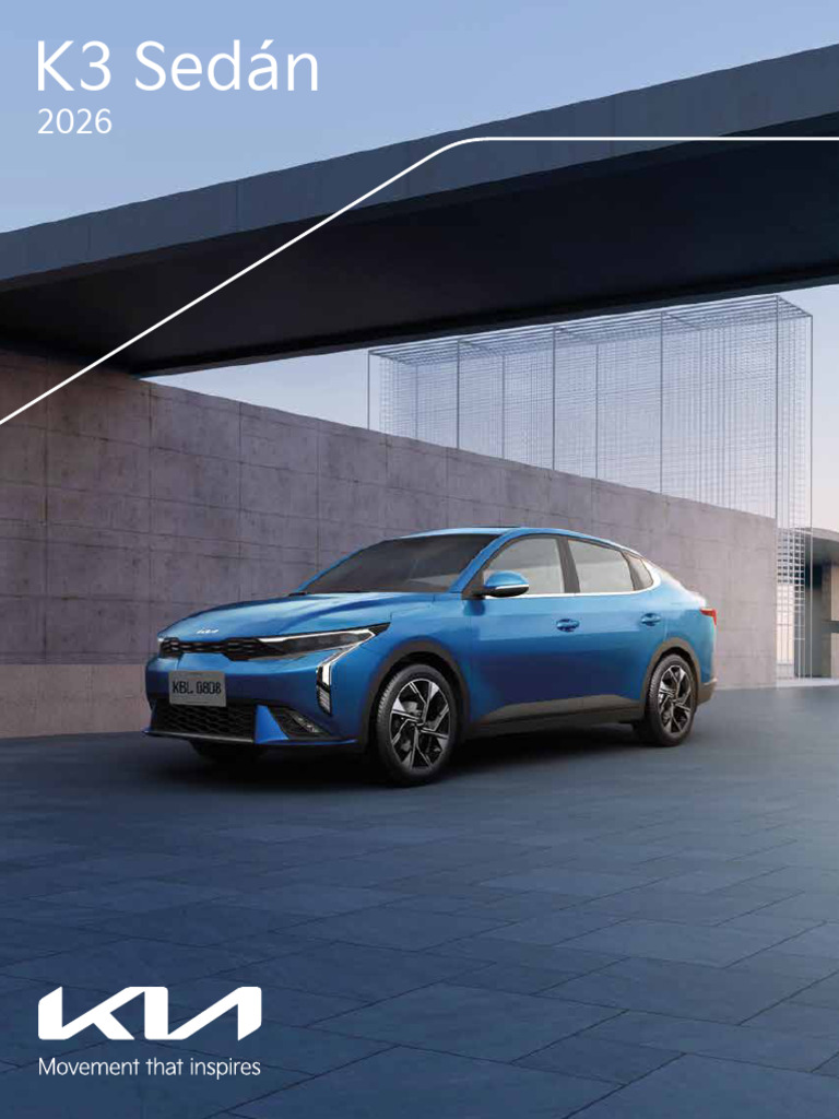 Especificaciones del Kia K3 Sedán 2026 | PDF | Tecnología de vehículos ...