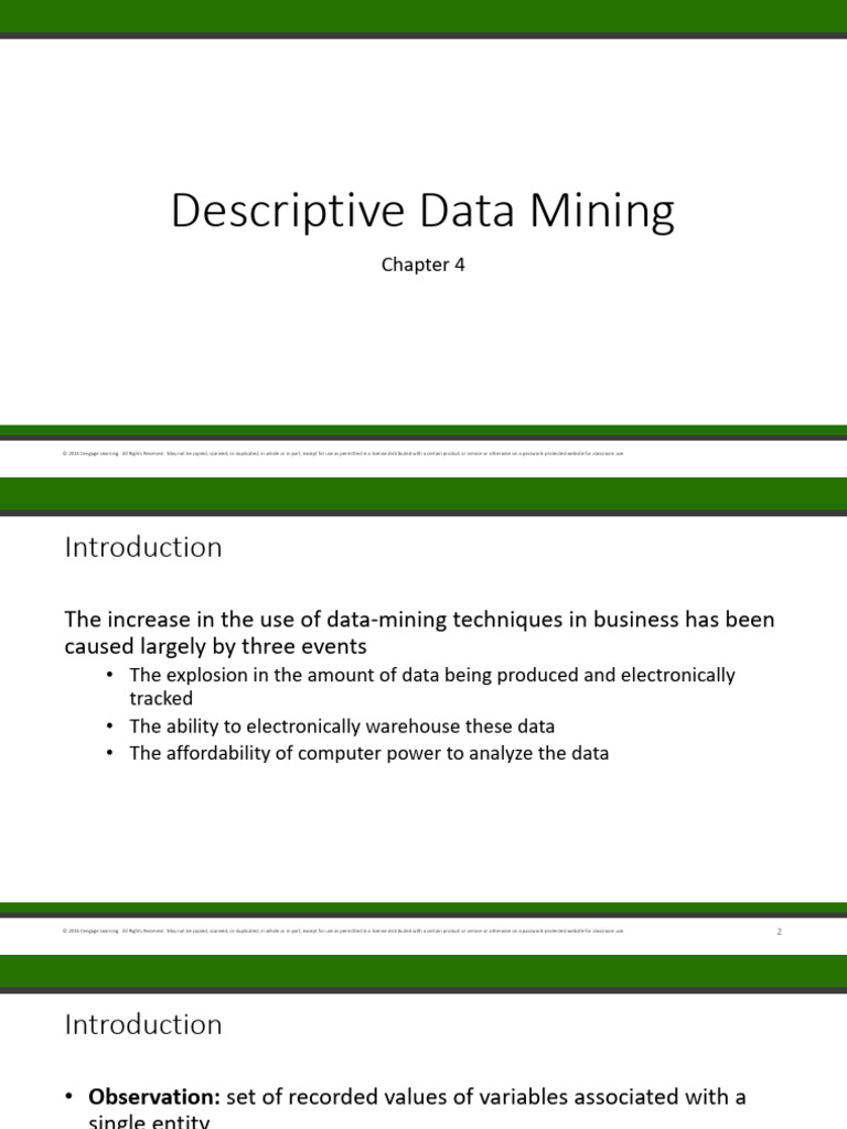 Lecture Data Mining | PDF | Cluster Analysis | Outlier