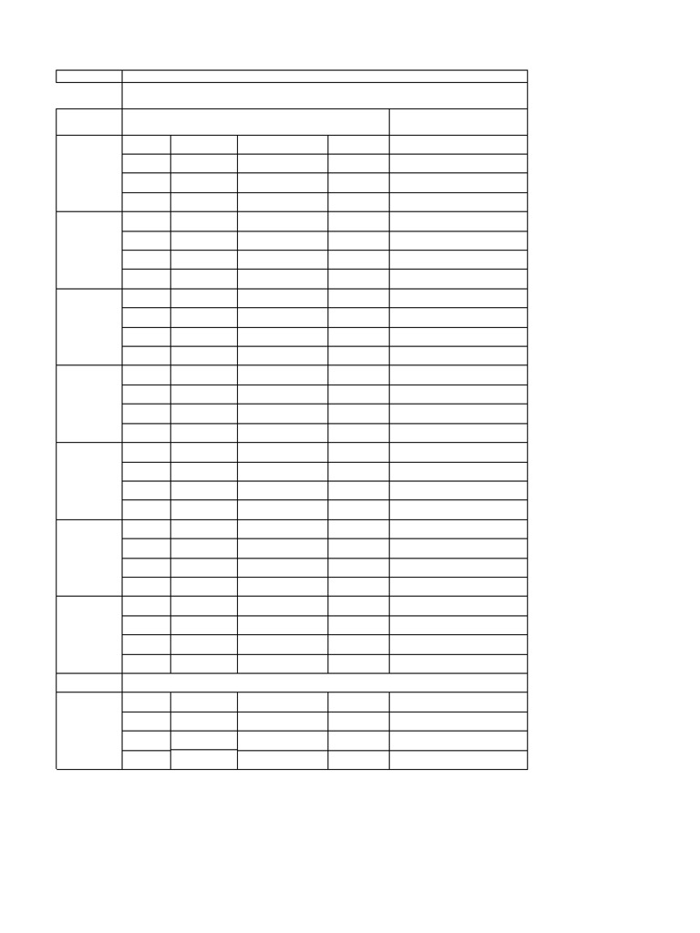 Time Table January | PDF