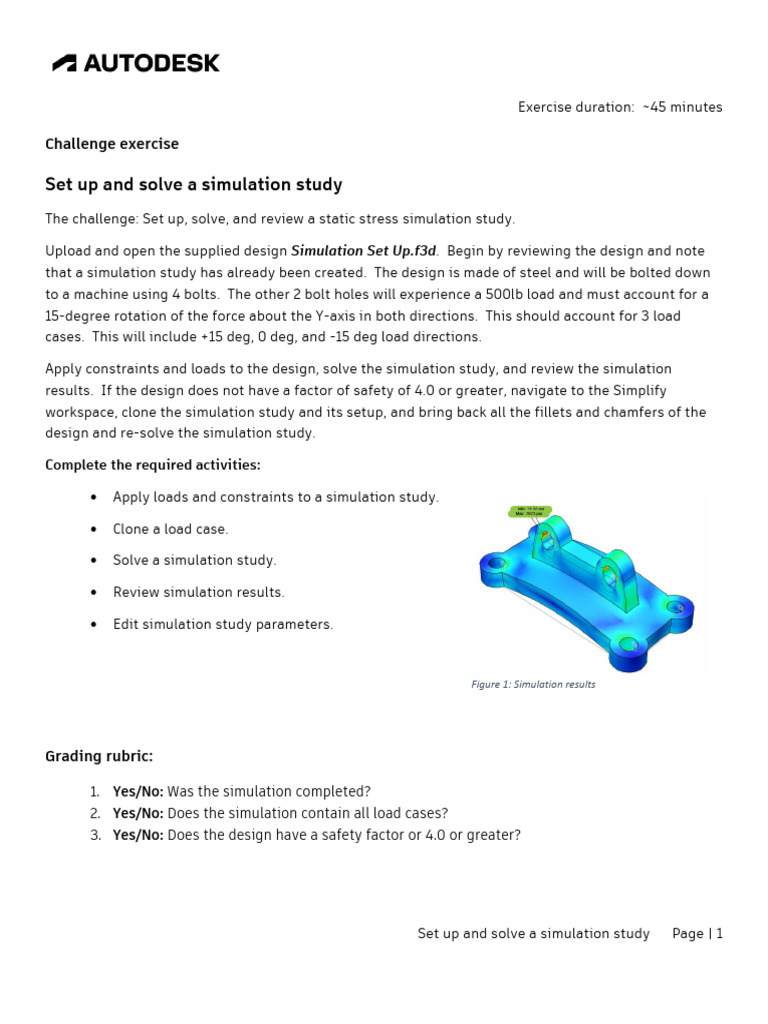 231026 M6 CE Simulation Setup | PDF