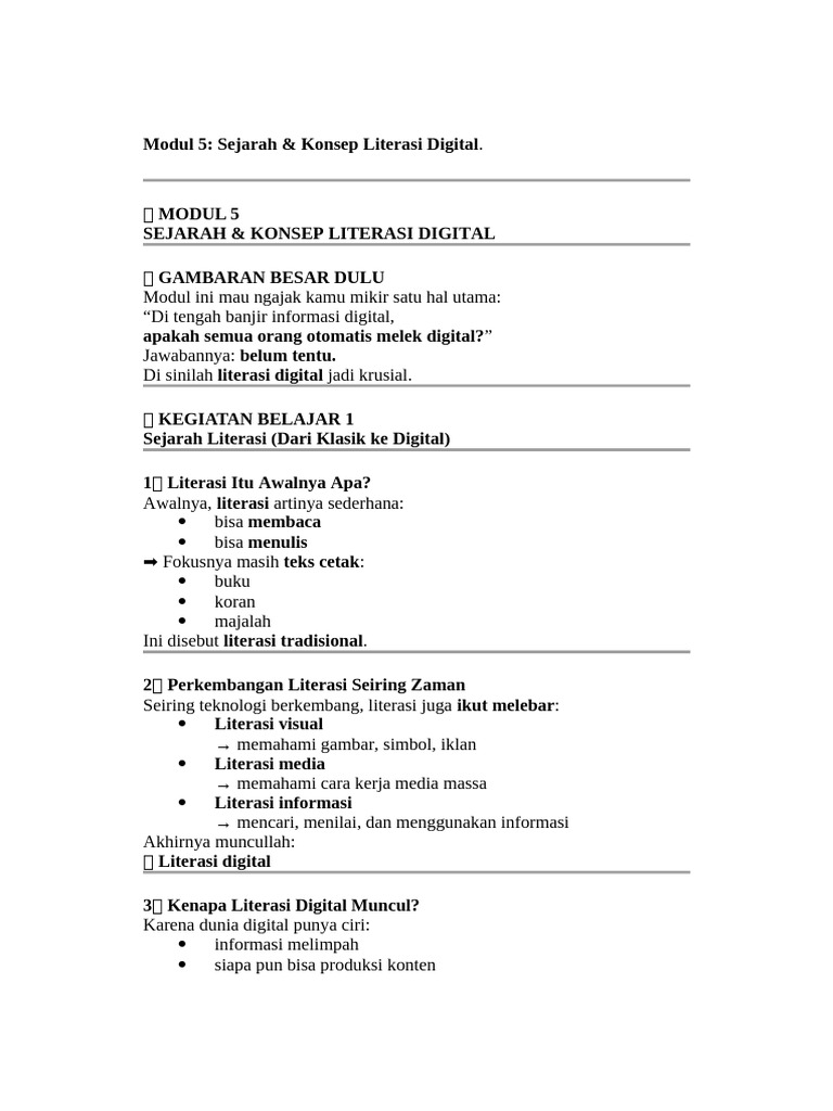 Modul 5 | PDF