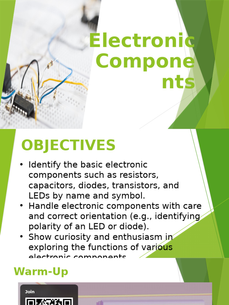 Essential Electronic Components Guide | PDF | Electronic Component ...