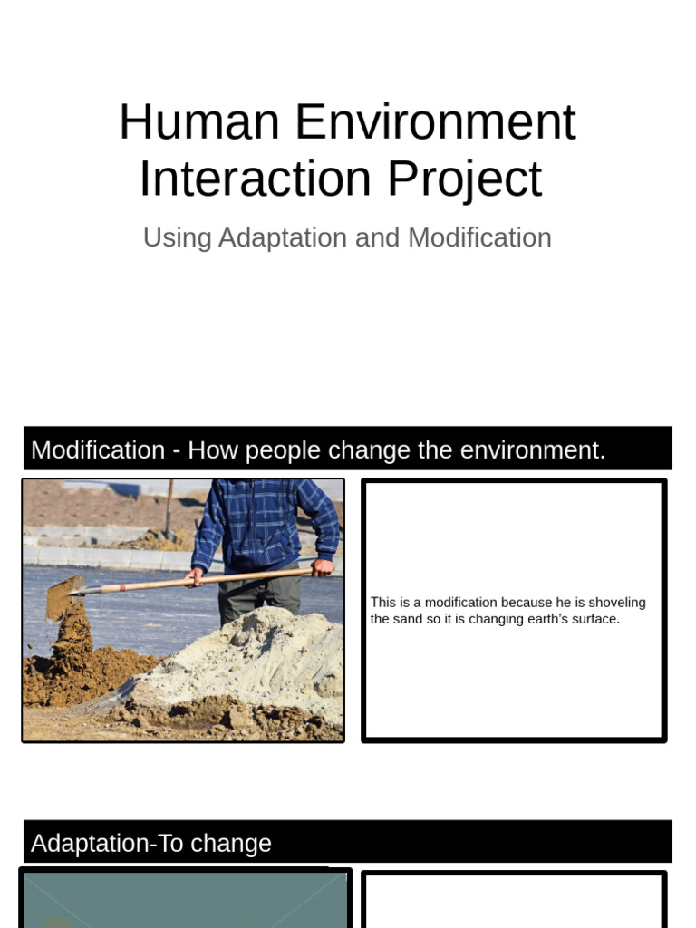 IAN FERNANDEZ CAIA - Copy of Human Environment Interaction Project | PDF
