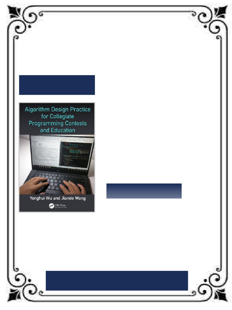 Algorithm Design Practice for Collegiate Programming Contests and ...