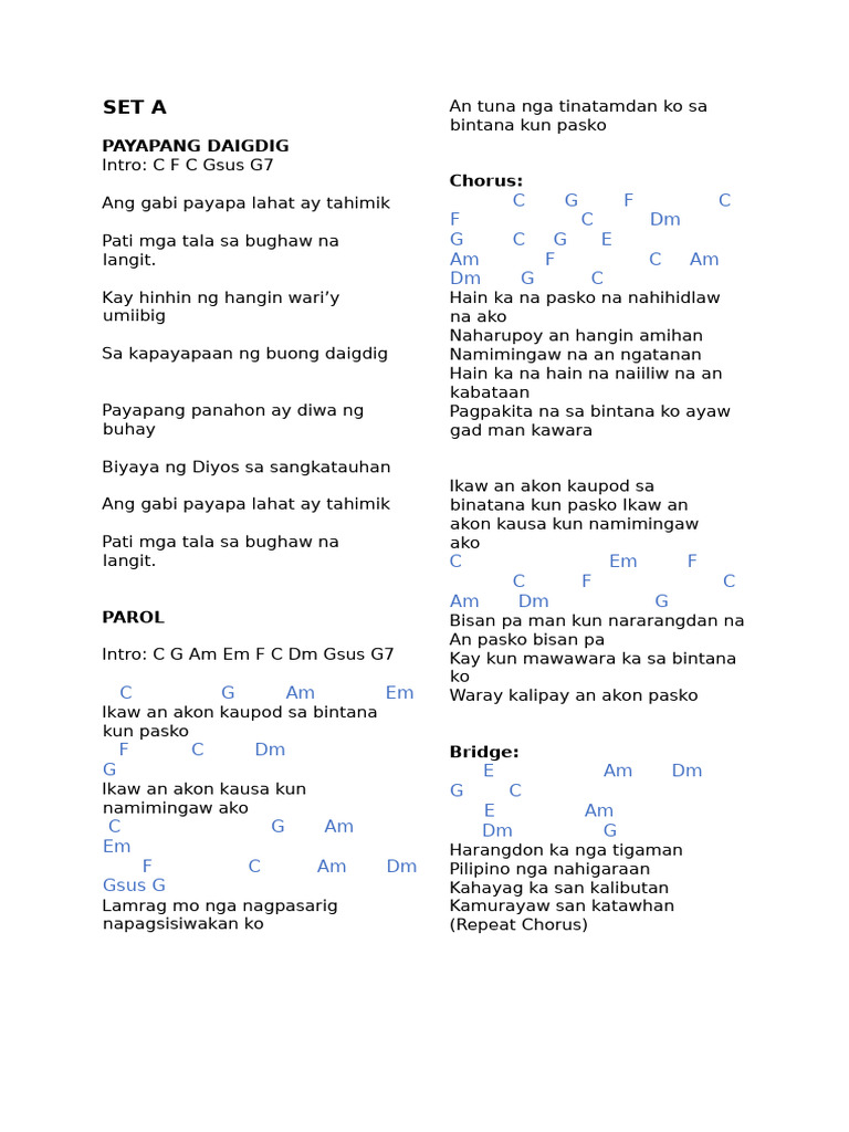 Kanta Sa Panarit | PDF