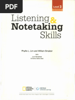 Listening and Notetaking Skills L1 | PDF