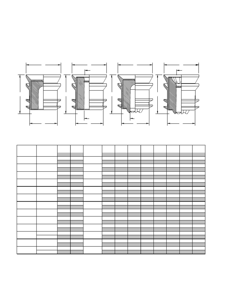 Cementing Plug Specifications Guide | PDF | Materials