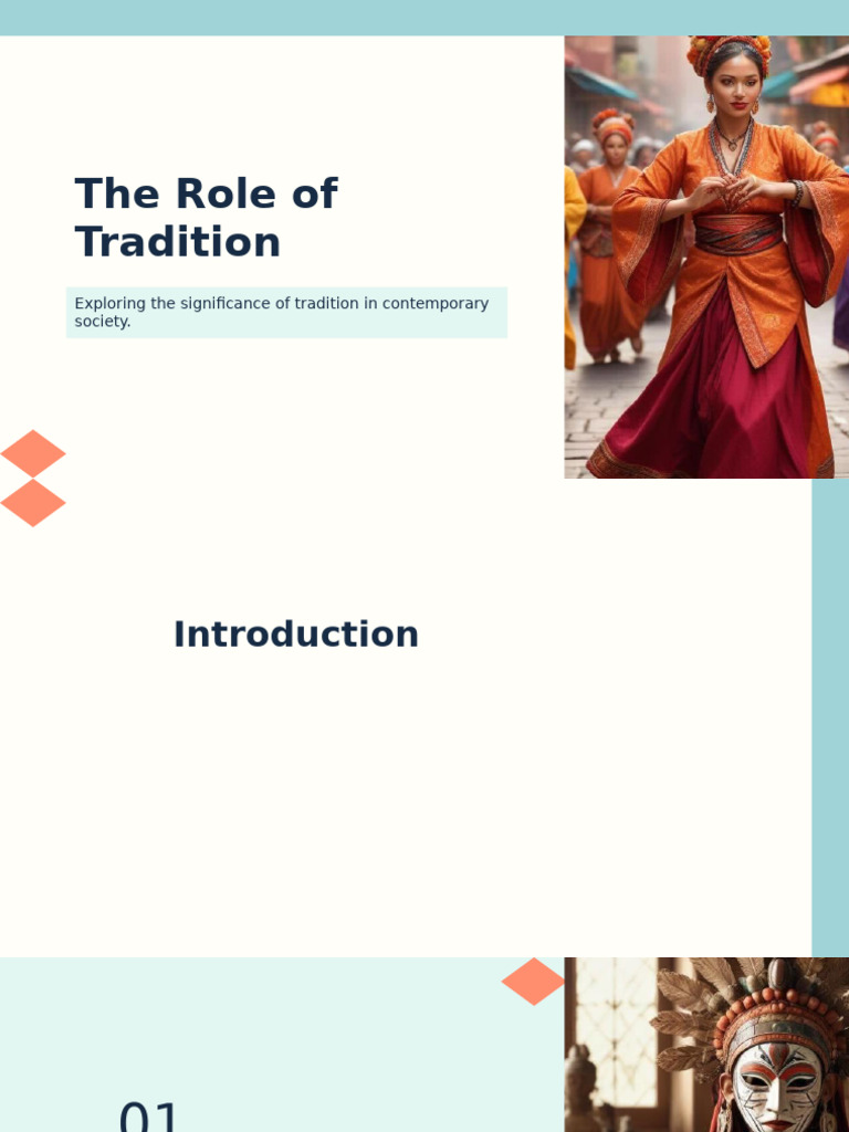 The Role of Tradition | PDF | Traditions | Value (Ethics)