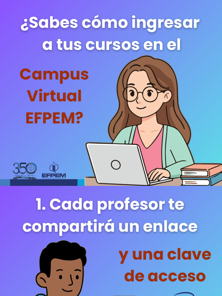 Cómo acceder a tus cursos en EFPEM | PDF