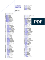 Conjugarea Primelor 100 Verbe Din Limba Franceză