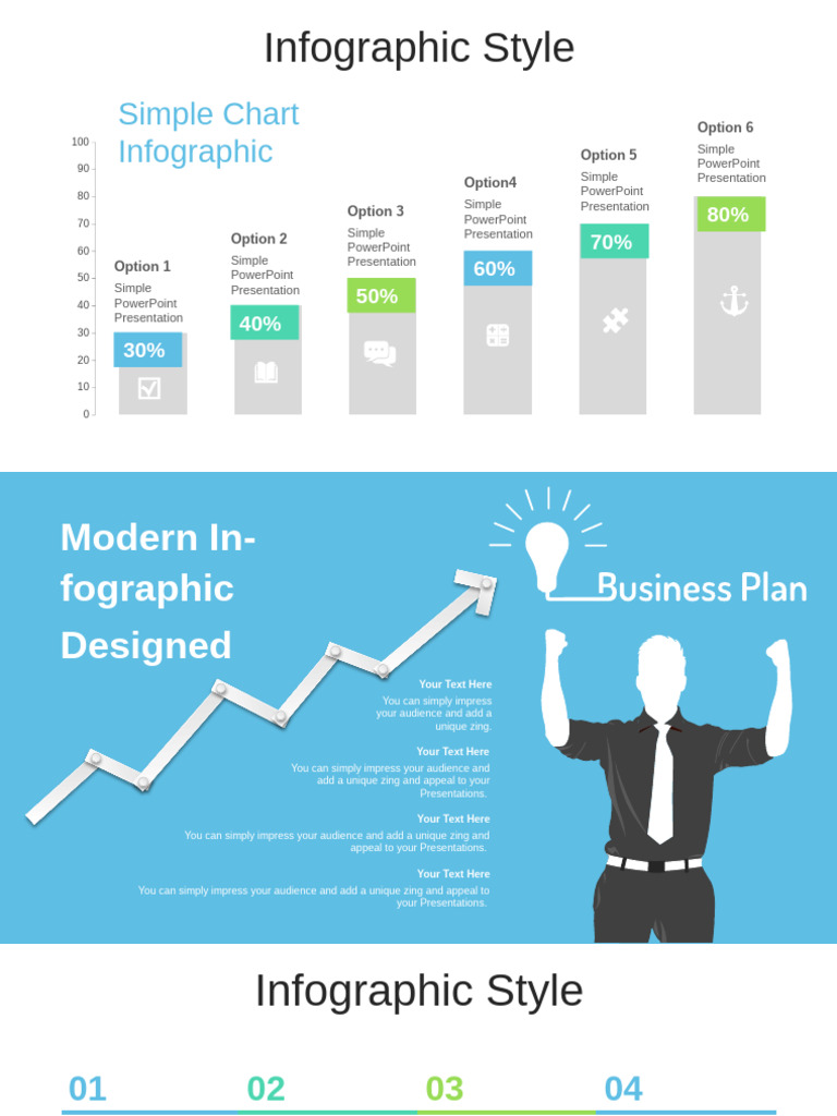 Modern Infographic PowerPoint Template | PDF | Microsoft Power Point ...