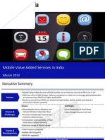 Mobile Value Added Services in India 2012 - Sample