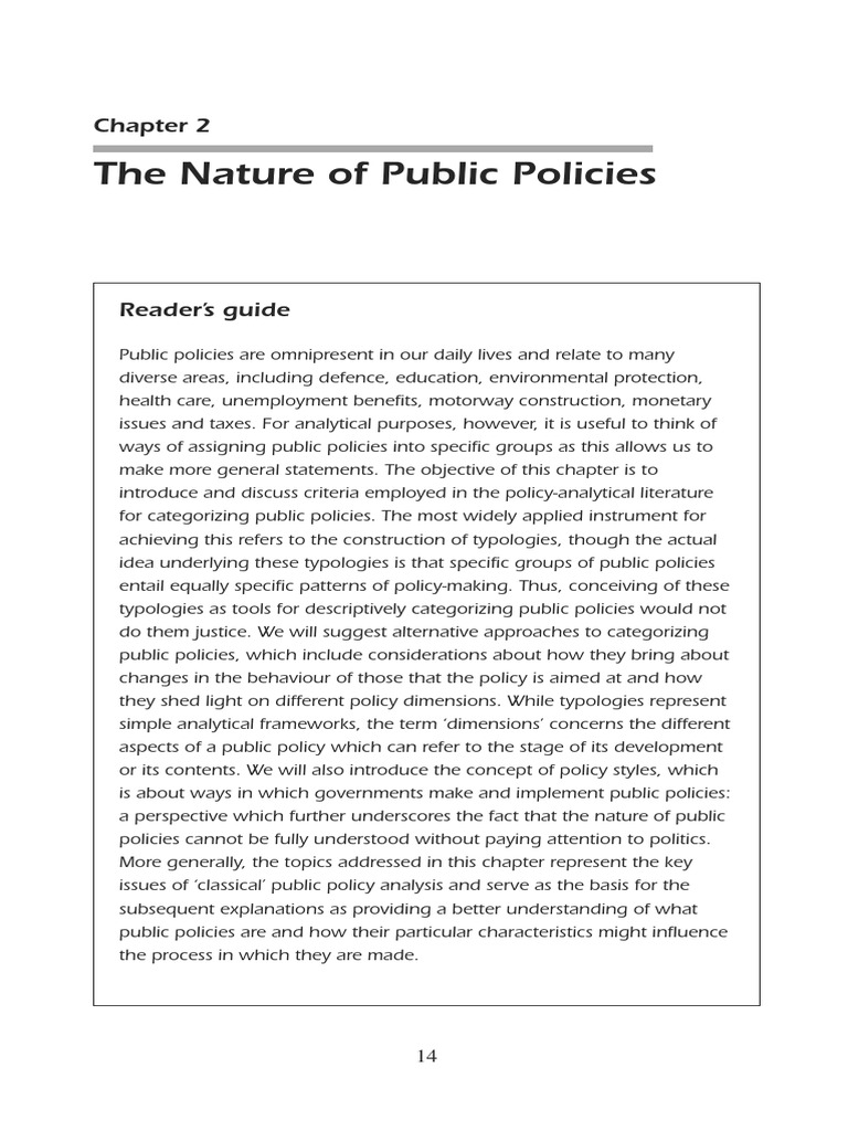 Understanding Public Policy Types | PDF | Policy | Same Sex Marriage