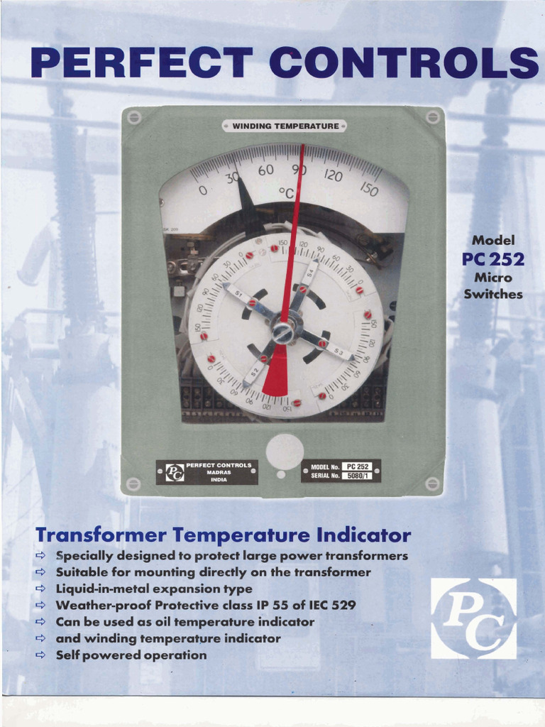 Temperature Indicator and Testing Solutions | PDF | Transformer ...