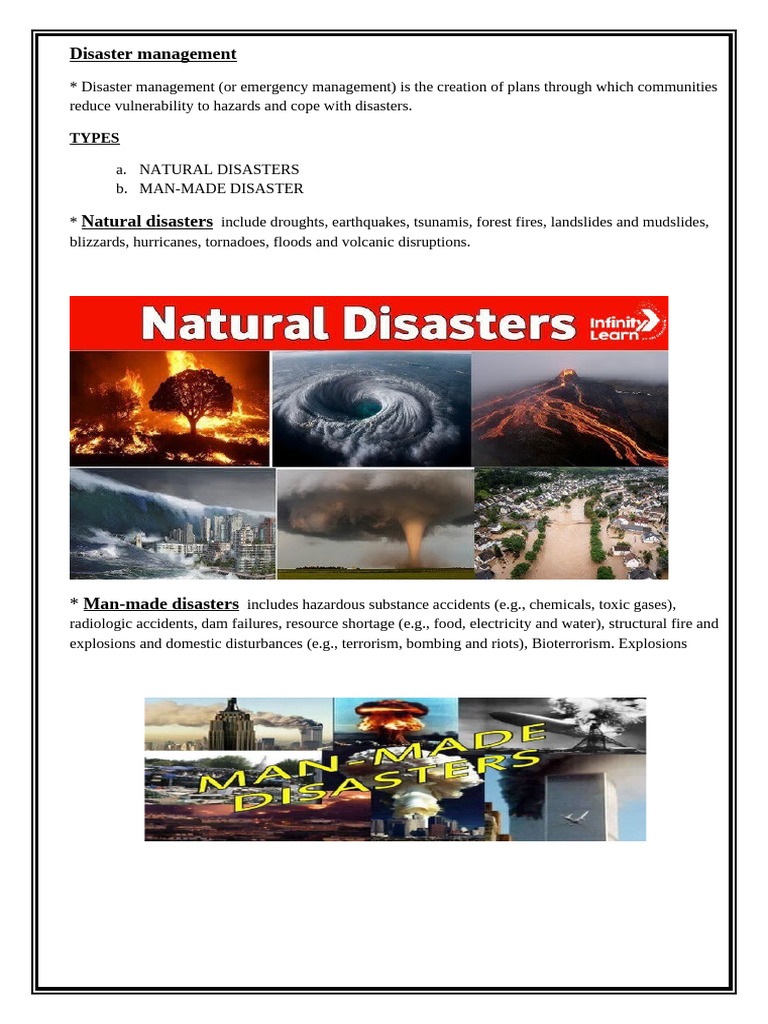 Comprehensive Guide to Disaster Management | PDF | Natural Disasters ...