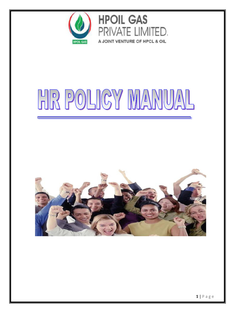 HOGPL HR Policy Manual - 16!12!2021.PDF 19-01 | PDF | Recruitment ...