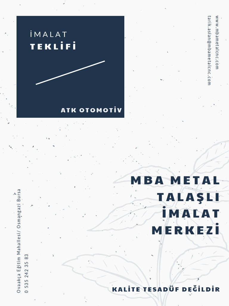 Mba Metal | PDF