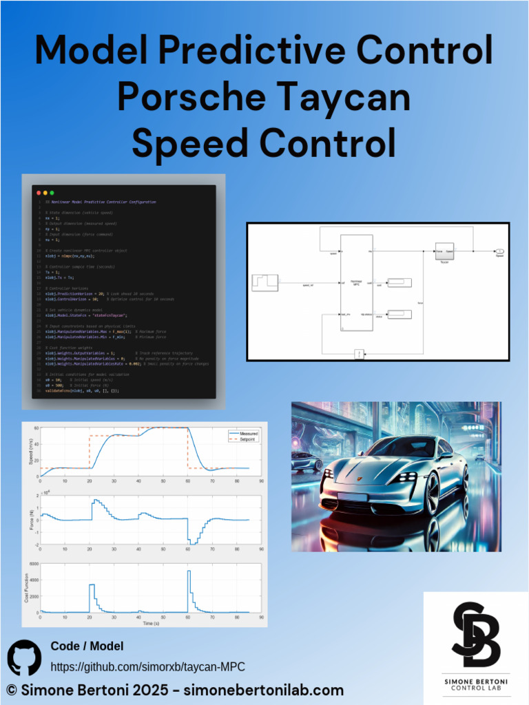 Porsche Taycan Model Predictive Control | PDF