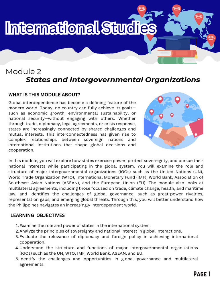 States and Global Interdependence Explained | PDF | Global Governance ...