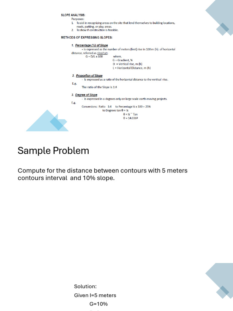 Distance Between Contours Calculation | PDF