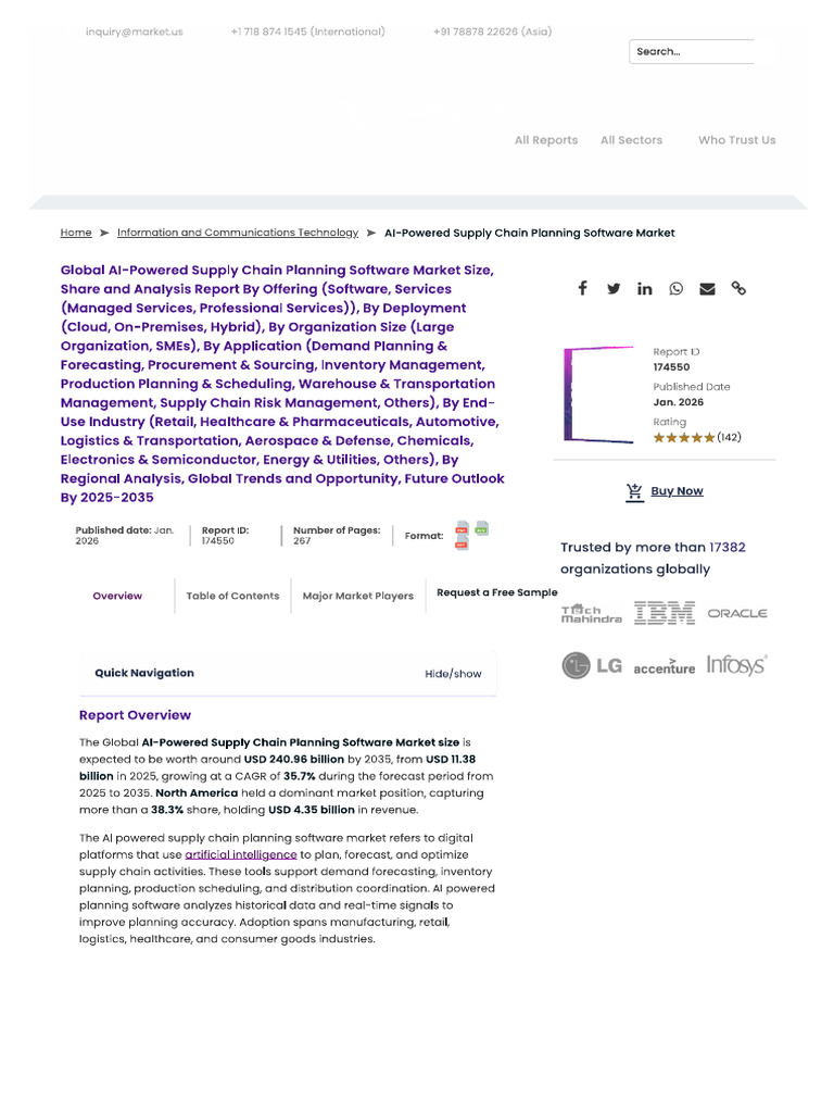 AI-Powered Supply Chain Planning Software Market: Smart Logistics ...