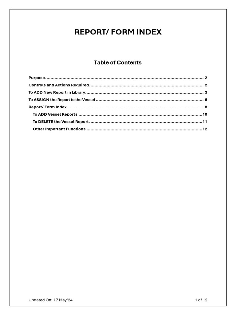 Report Form Manual | PDF | System Software | Computing