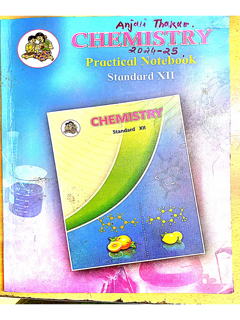 12 Chem Practical Handbook - HW - 24-25 | PDF