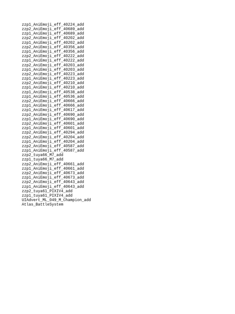 Loading Assets Name | PDF