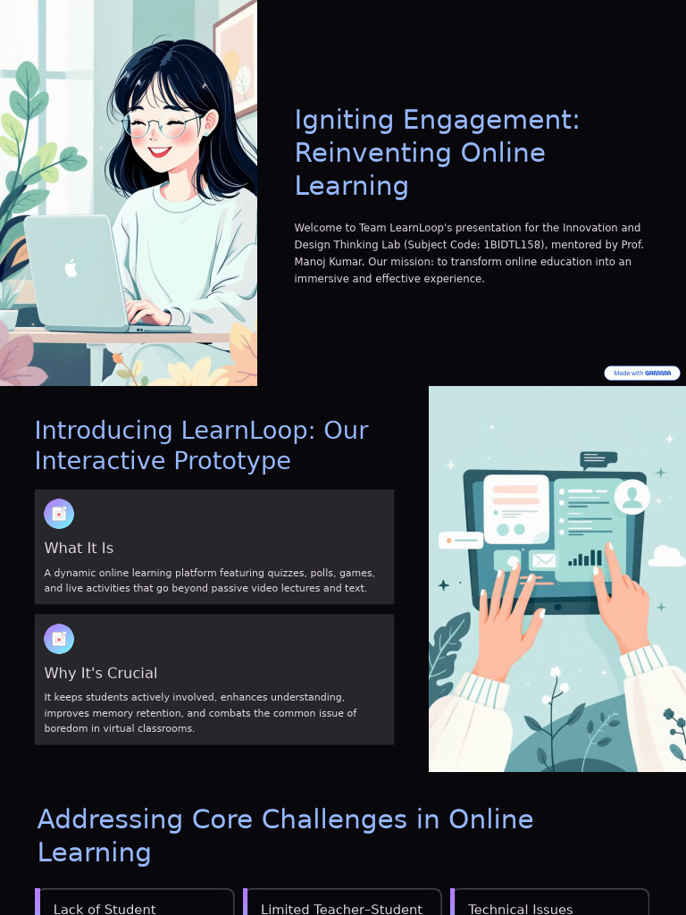 Transforming Online Learning Engagement | PDF | Educational Technology ...