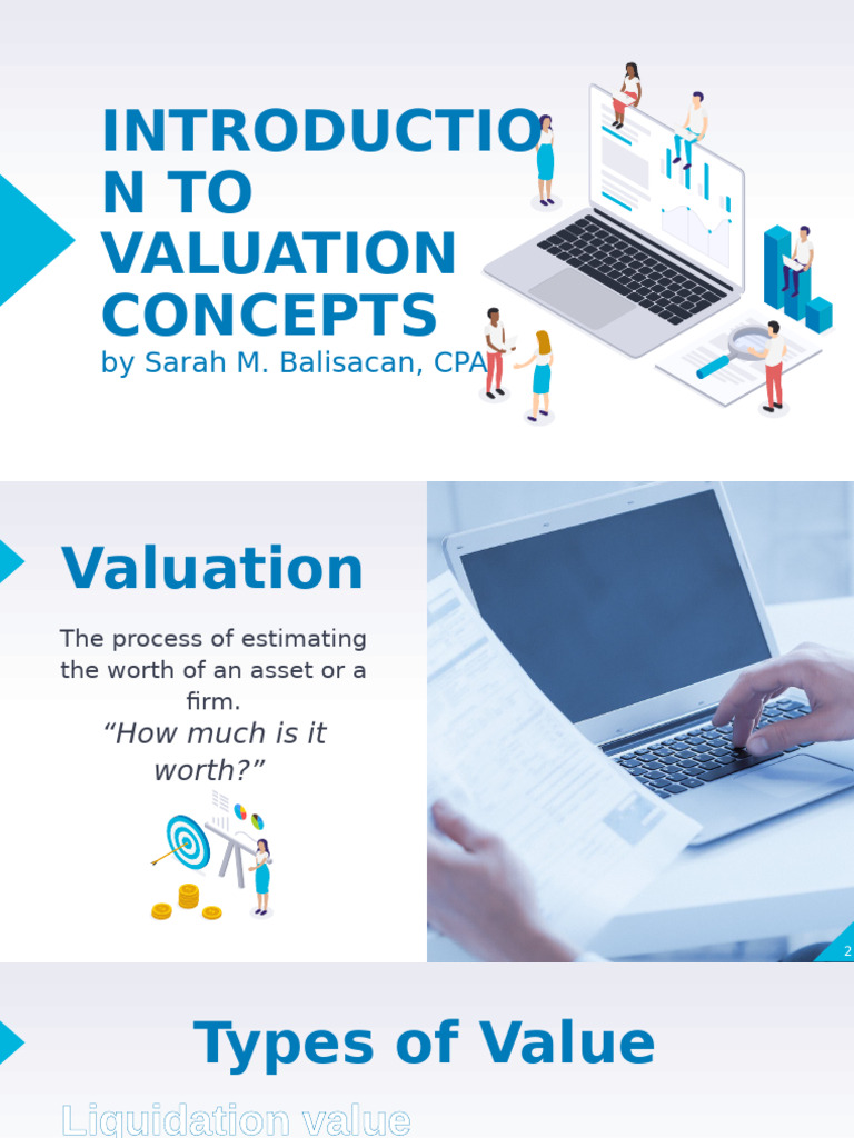 Valuation Concepts Explained | PDF | Valuation (Finance) | Market ...