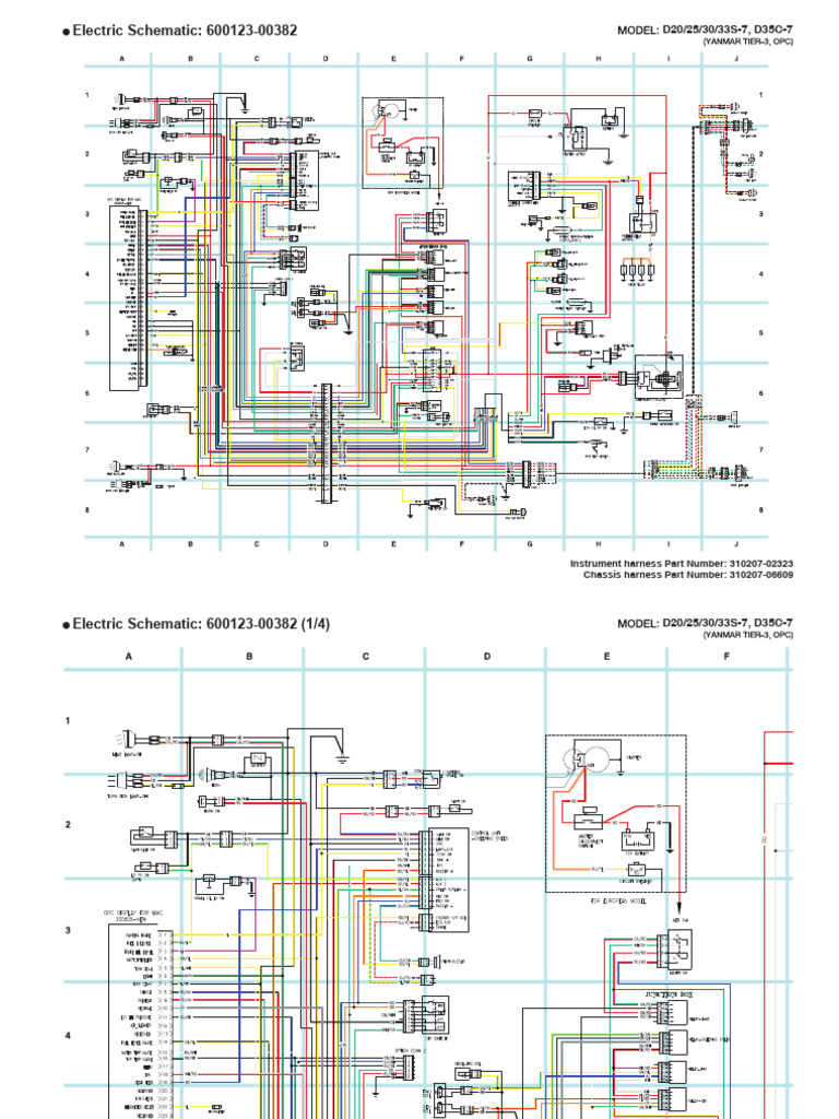 Electric Schematic 600123-00382 Guide | PDF
