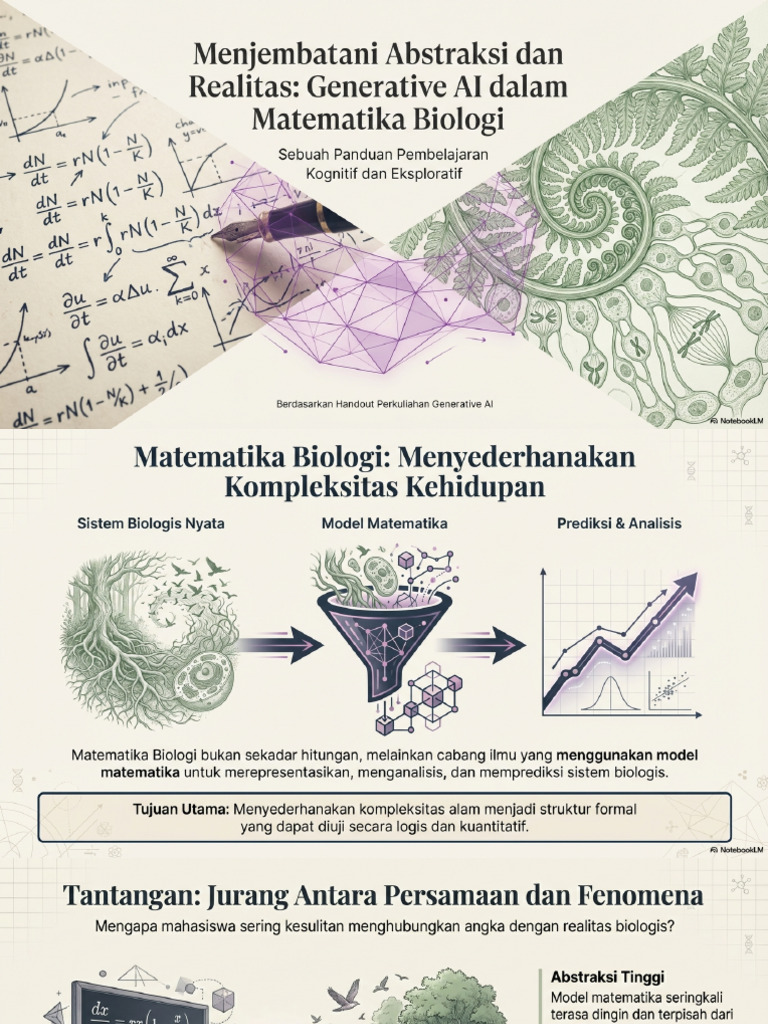 Generative AI for Mathematical Biology | PDF