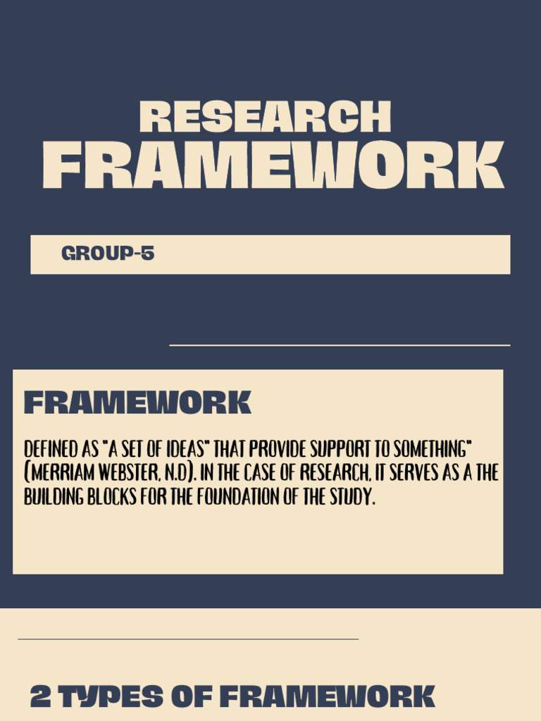 Understanding Research Frameworks | PDF | Theory | Evaluation