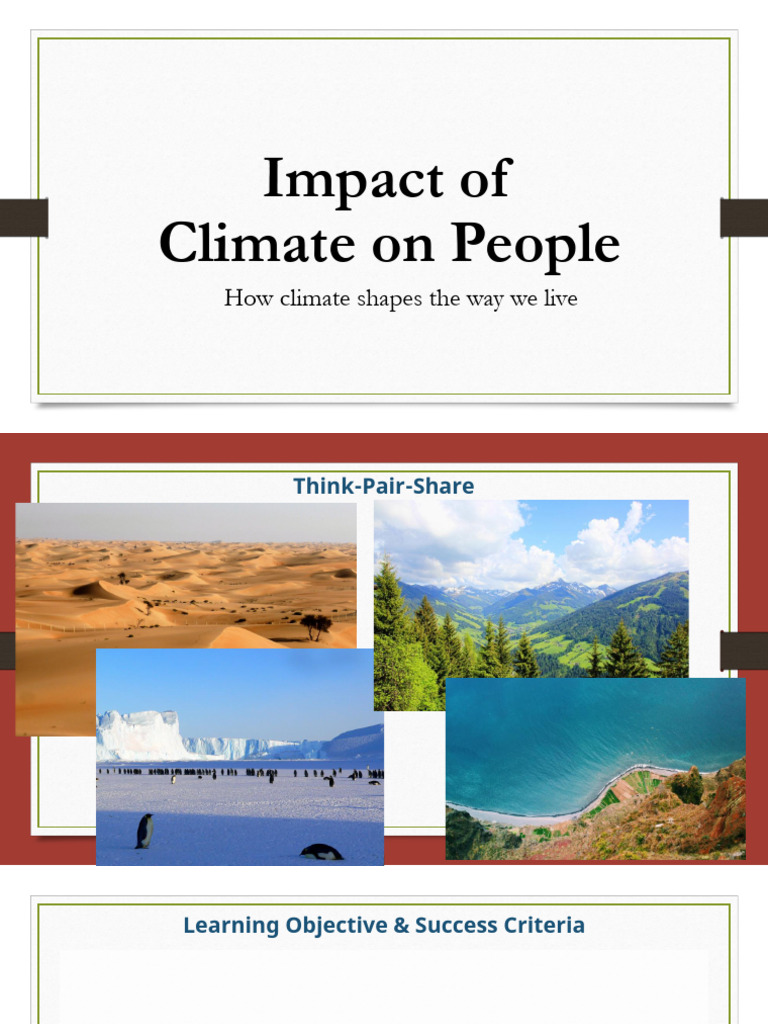 Impact of Climate On People | PDF | Rain | Roof